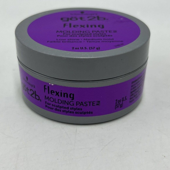 Schwarzkopf Hair Got2b Flexing Molding Paste For Sculpted Style Low